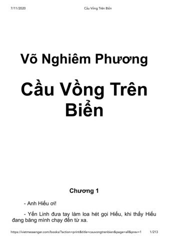 Cầu vồng trên biển