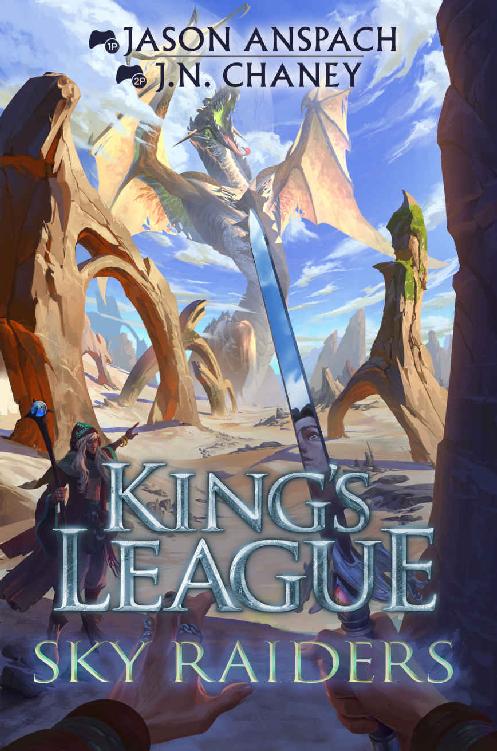 Sky Raiders: An Epic Lit RPG Adventure (King's League Book 4)