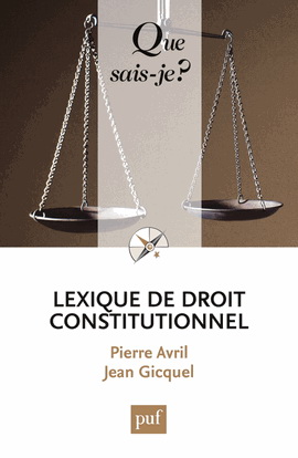 Lexique de droit constitionnel