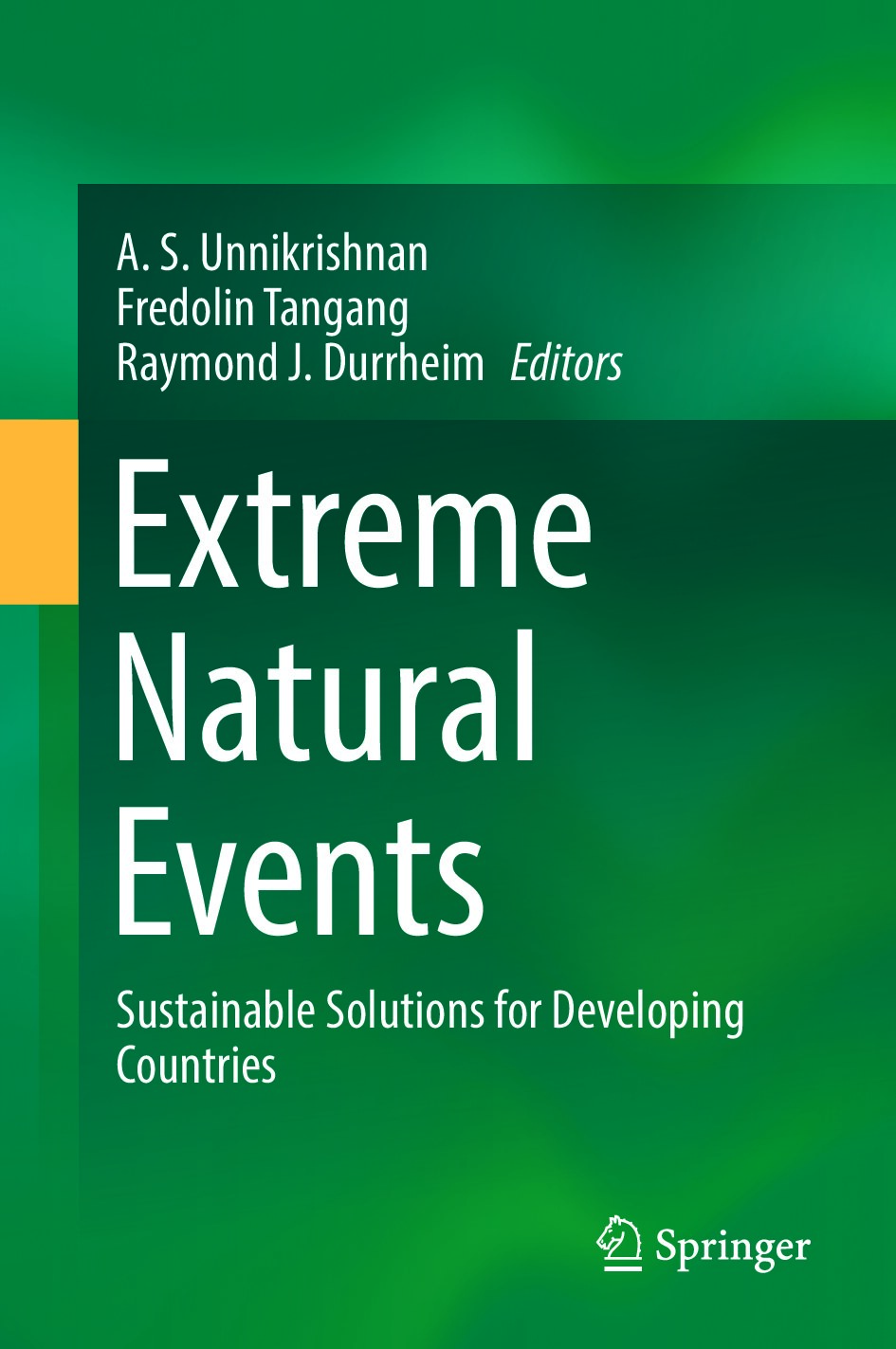 Extreme Natural EventsSustainable Solutions for Developing Countries