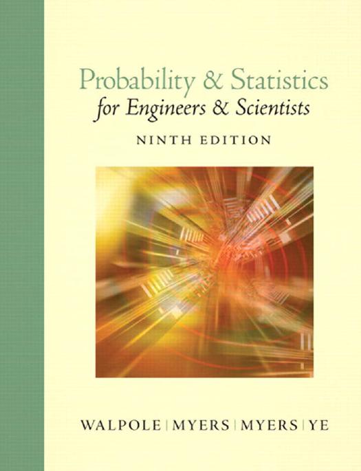 Probability and Statistics for Engineers and Scientists 9th Edition