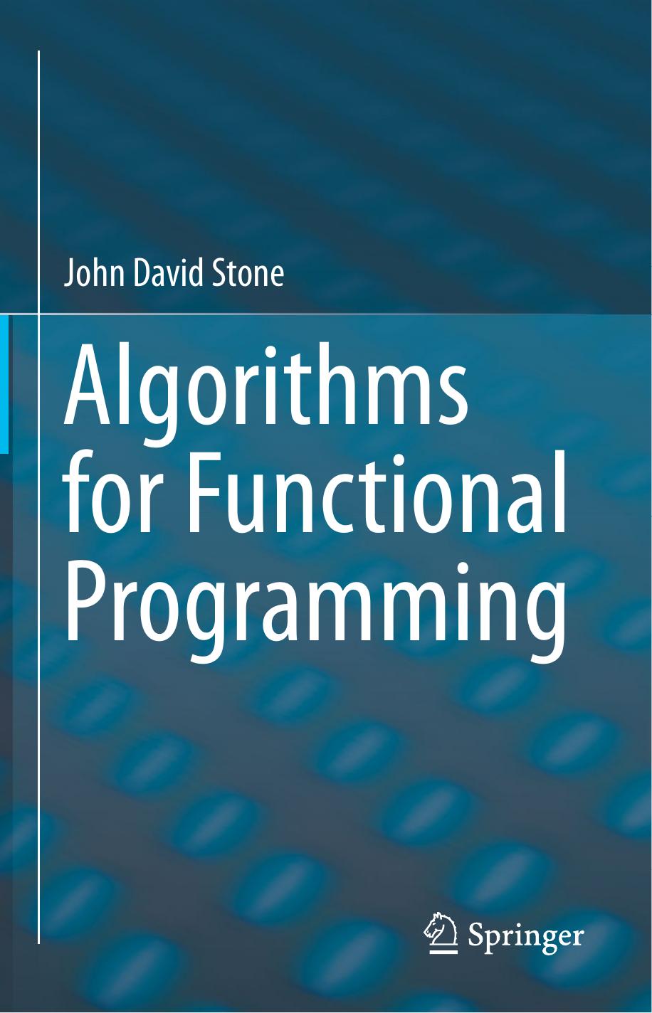 Algorithms for functional programming