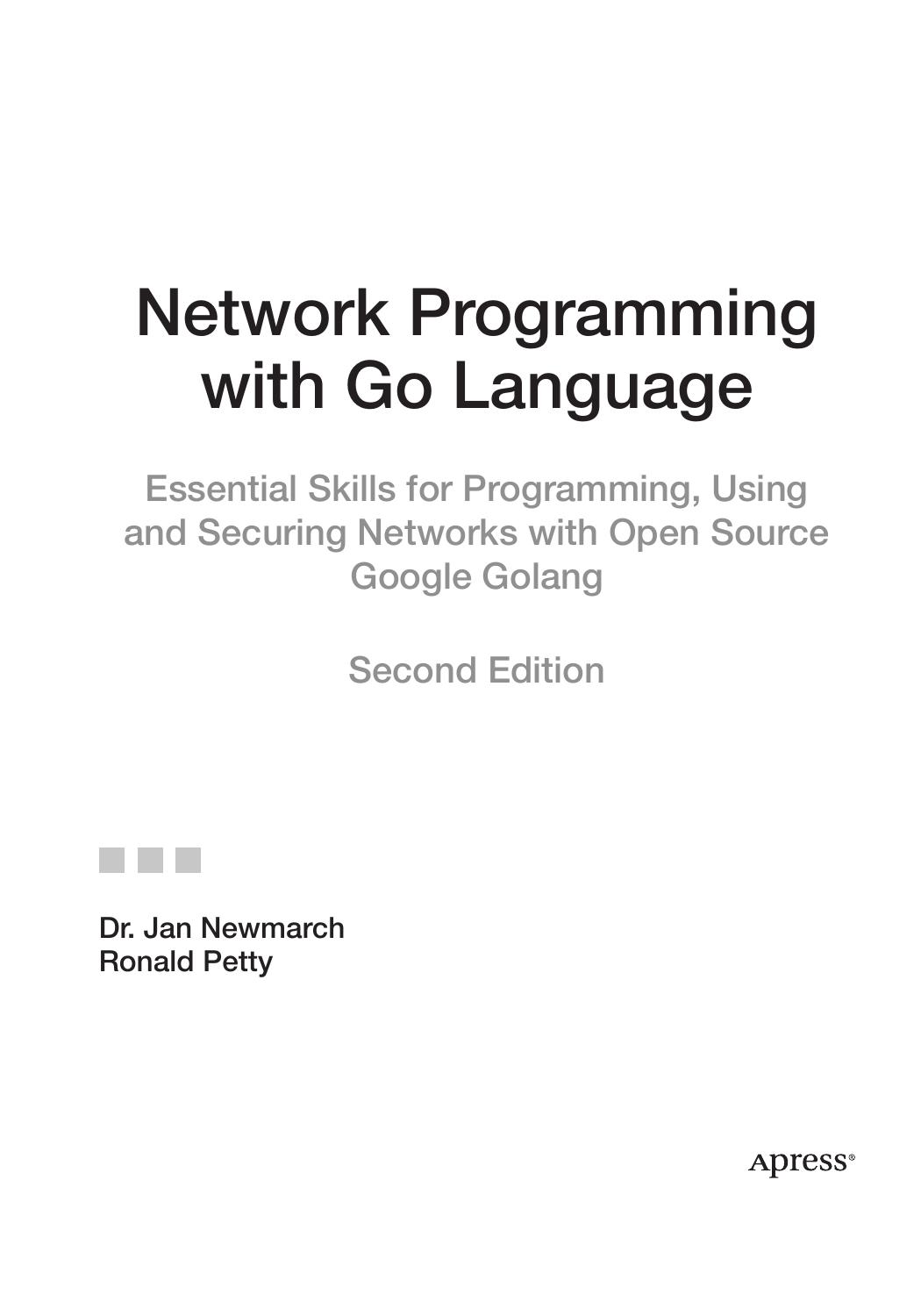 Network Programming with Go Language 2ed 2022