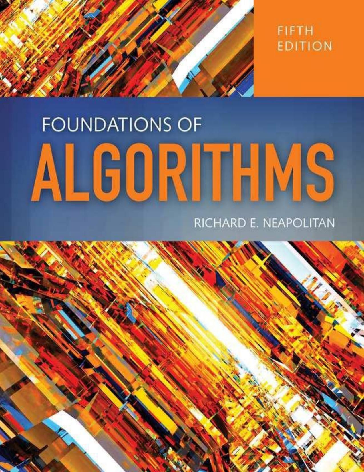 Foundations of Algorithms