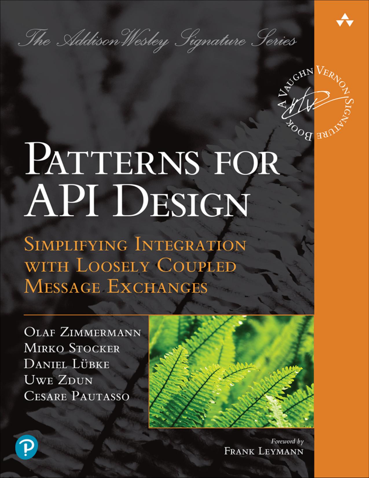 Patterns for API Design. Simplifying Integration 2023