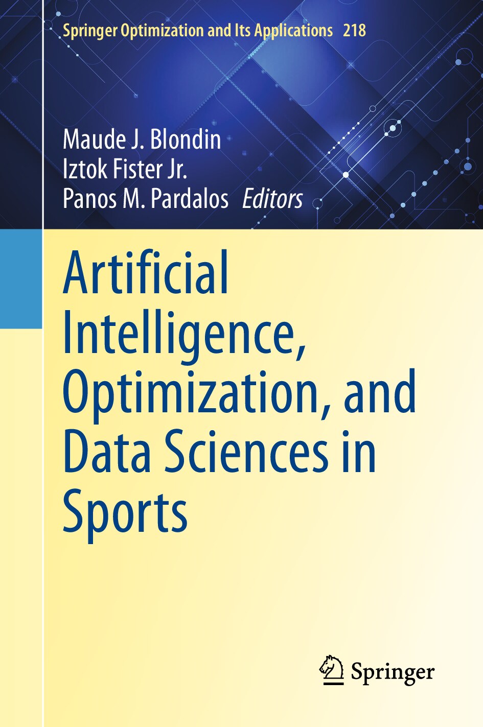 Blondin M. Artificial Intelligence, Optimization,...Data Sciences in Sports 2025